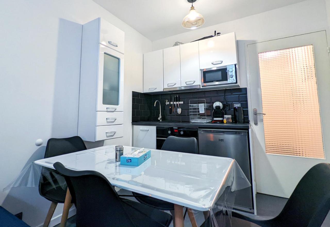 1 Min To The Beach Apartment - Kitchen - Tramway - Air Conditioner - Wifi - Promenade Des Anglais Nizza Kültér fotó