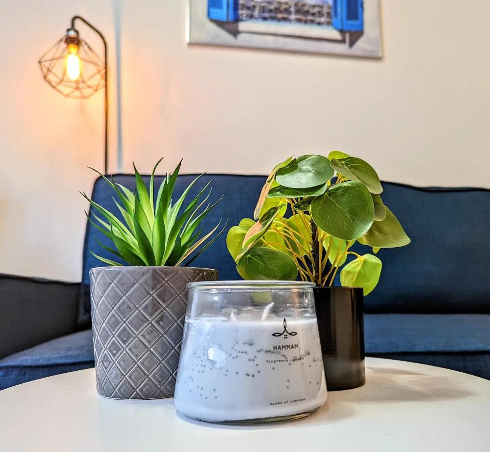1 Min To The Beach Apartment - Kitchen - Tramway - Air Conditioner - Wifi - Promenade Des Anglais Nizza Kültér fotó