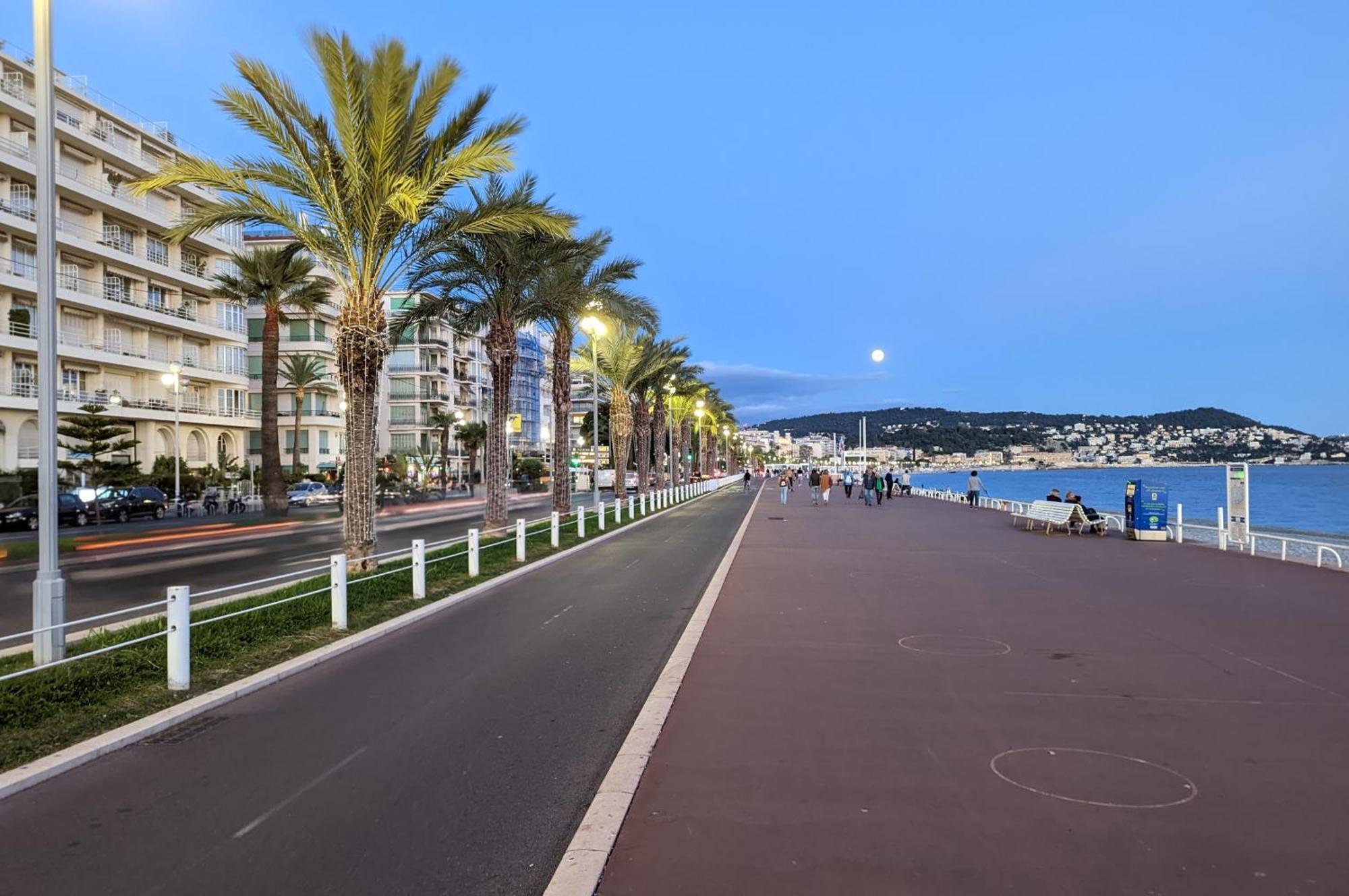 1 Min To The Beach Apartment - Kitchen - Tramway - Air Conditioner - Wifi - Promenade Des Anglais Nizza Kültér fotó