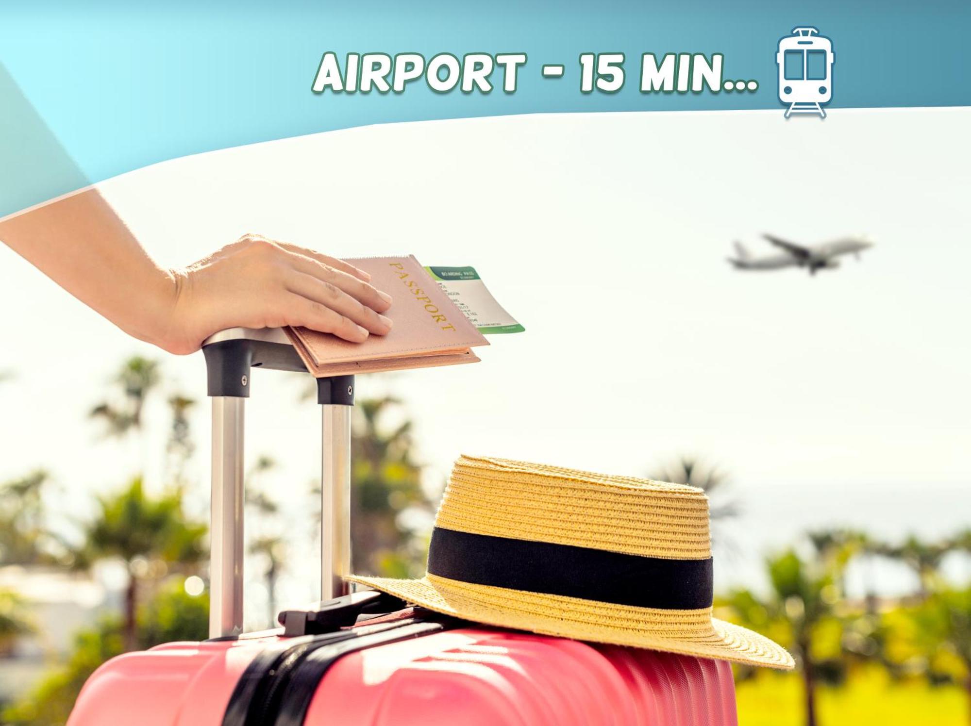 1 Min To The Beach Apartment - Kitchen - Tramway - Air Conditioner - Wifi - Promenade Des Anglais Nizza Kültér fotó